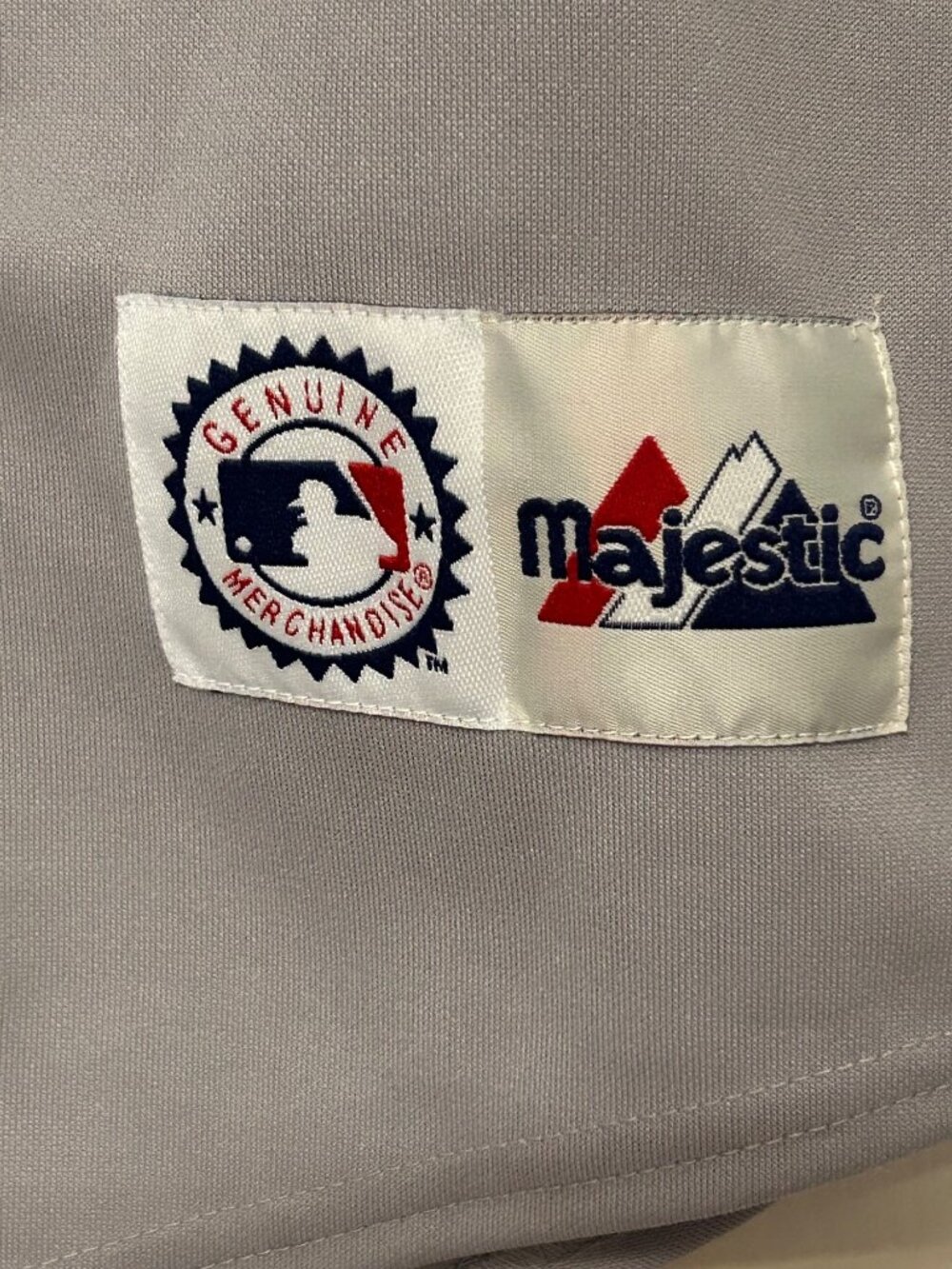 Vintage Chicago Cubs Sammy Sosa #21 Majestic Jersey Gray Button-Up Men's Sz M - Picture 2 of 9